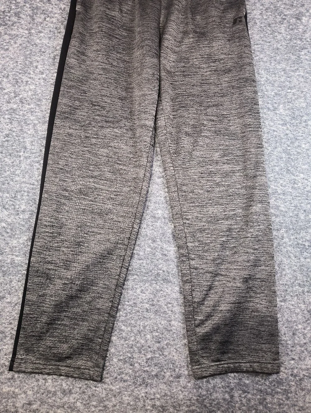 Russel men's small gray and black Tech Fleece sweatpants